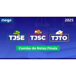 TJ SE - TJ SC - TJ TO (Combo de retas finais) (MEGE 2025) Juiz de Direito - Magistratura